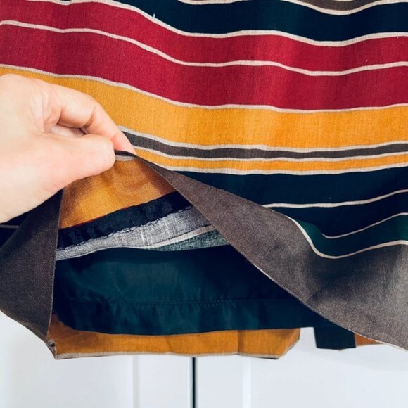 Vintage Pop! Multicolor Stripe Skirt – Jones NY Size Waist 26 - Picture 7 of 11